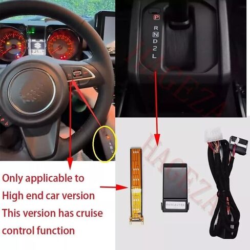Auto Automatic Transmission Shift LED Gear Light Suitable with Automatic Cruise Function for Suzuki Jimny 2Door 4Door 2019-2025 LED Illuminated Shift Knob Gear Selector Upgrade in Saudi Arabia