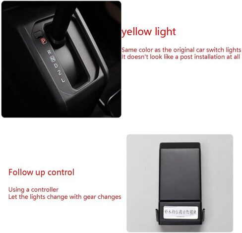 Auto Automatic Transmission Shift LED Gear Light Suitable with Automatic Cruise Function for Suzuki Jimny 2Door 4Door 2019-2025 LED Illuminated Shift Knob Gear Selector Upgrade in Saudi Arabia
