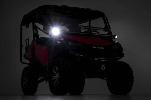 مجموعة LED مكعبة بزاوية واسعة 3 بوصة من Rough Country لـ 16-22 Honda Pioneer 1000-92012 in Saudi Arabia