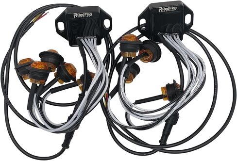 5 LED Turn Signal Sequencer Kit - 3/4" Bullet Lights (Smoked lens) in Kuwait