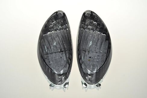 TOPZONE Compatible for Suzuki 2008-2019 HAYABUSA - GSX1300R; Motor Brake Light Taillight+ Front Turn Signal+ Rear Turn Signal Idicator (Clear, 3. LED Rear Turn Signal) in Saudi Arabia