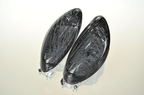 TOPZONE Compatible for Suzuki 2008-2019 HAYABUSA - GSX1300R; Motor Brake Light Taillight+ Front Turn Signal+ Rear Turn Signal Idicator (Clear, 3. LED Rear Turn Signal) in Saudi Arabia