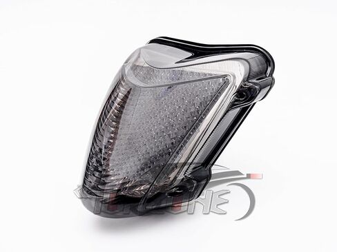 TOPZONE Compatible for Suzuki 2008-2019 HAYABUSA - GSX1300R; Motor Brake Light Taillight+ Front Turn Signal+ Rear Turn Signal Idicator (Clear, 3. LED Rear Turn Signal) in Saudi Arabia