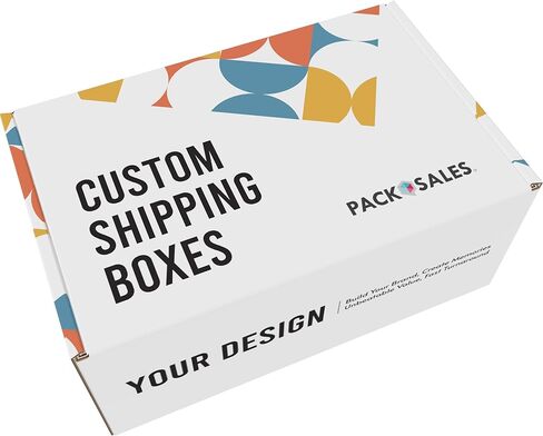 9x6x3 in. Custom Mailer Boxes (25 Pack) - Printed Packaging with Logo for Small Business and Subscription Services in Saudi Arabia