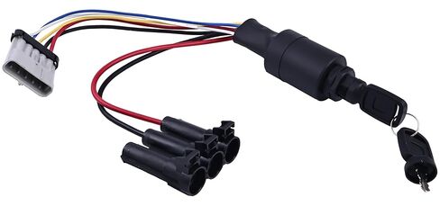 JZGRDN Ignition 177-Key Switch Kit 4360690 8223453 JL4360690 Compatible with Skytrak Models 8042 10042 10054 in Saudi Arabia