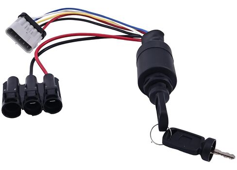 JZGRDN Ignition 177-Key Switch Kit 4360690 8223453 JL4360690 Compatible with Skytrak Models 8042 10042 10054 in Saudi Arabia