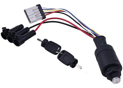 JZGRDN Ignition 177-Key Switch Kit 4360690 8223453 JL4360690 Compatible with Skytrak Models 8042 10042 10054 in Saudi Arabia