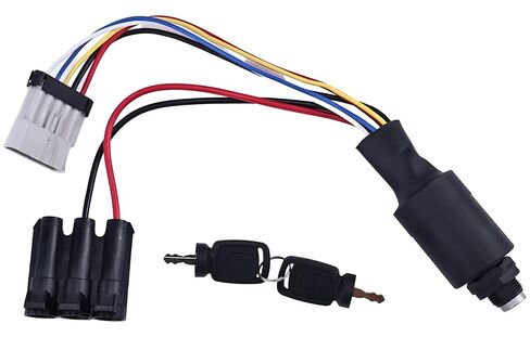 JZGRDN Ignition 177-Key Switch Kit 4360690 8223453 JL4360690 Compatible with Skytrak Models 8042 10042 10054 in Saudi Arabia