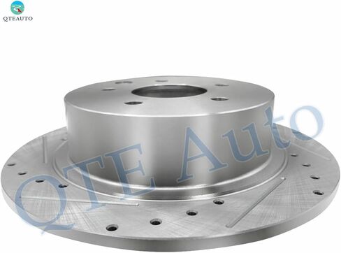 PM Auto Set of 4 Front 296mm-Rear 291.5mm Drilled Brake Disc Rotors Replacement For 2013-2017 Nissan Altima in Saudi Arabia