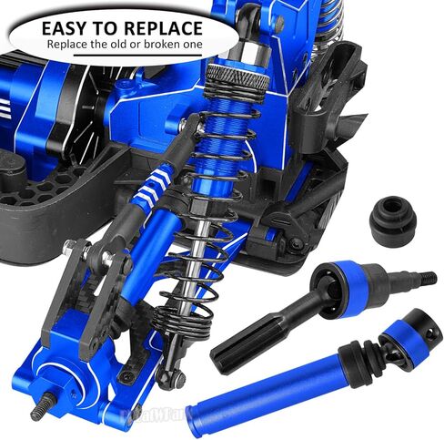 RC Upgrades Part for 1/10 Granite/Senton 3S & Mega550,Shock,Links,A-Arm,Caster Block,Steering Blocks,Stub Axle Carriers,Gearbox,Covers,Center Driveshaft,CVD Axles,Support,Spline,Steering,57TGear,Red in Saudi Arabia