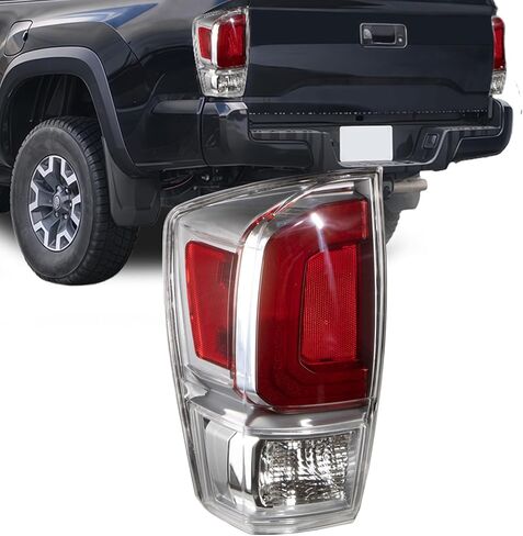 Tail Light Assembly Compatible with 2016-2023 Tacoma Rear Brake Light, 2016 2017 2018 2019 2020 2021 2022 2023 Tacoma OE Replacement Pickup Truck Tail Lamps, Passenger Side in Kuwait