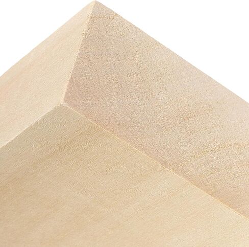 SHEUTSAN Basswood Carving Blocks, 11.8 x 4 x 2 Inches, Unfinished Wood for Whittling Arts, 4 Pack in Saudi Arabia