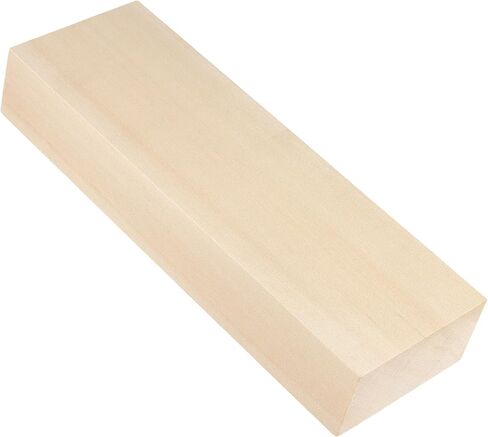 SHEUTSAN Basswood Carving Blocks, 11.8 x 4 x 2 Inches, Unfinished Wood for Whittling Arts, 4 Pack in Saudi Arabia