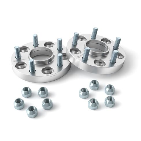 25mm (1 inch) 5x114.3 Hubcentric Wheel Spacers (67.1mm Bore, 12x1.5 Studs) Compatible with Hyundai Genesis Tiburon Veloster Kia Optima Soul Mazda 3 5 CX-7 Miata MX-6 RX-8 Protege Jeep Compass Patriot in Saudi Arabia