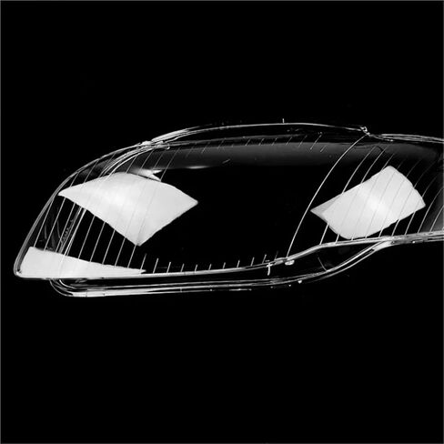Compatible For Audi A4 B7 2006 2007 2008 Car Headlight Shell Transparent Replace Original Headlamp Cover Lampshade Housing Lens(Left side) in Saudi Arabia
