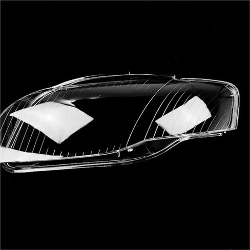 Compatible For Audi A4 B7 2006 2007 2008 Car Headlight Shell Transparent Replace Original Headlamp Cover Lampshade Housing Lens(Left side) in Saudi Arabia