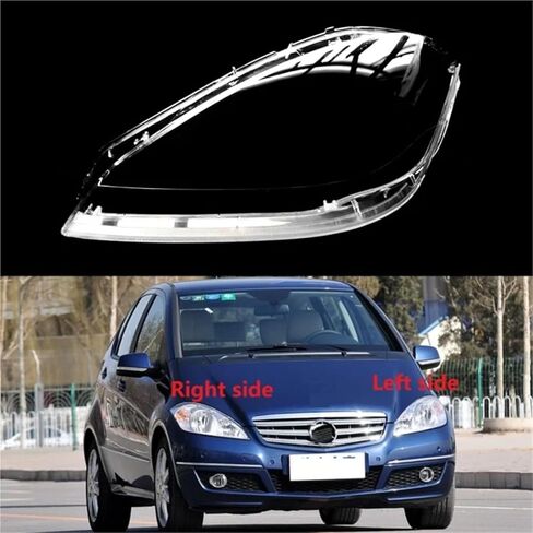 Compatible For Benz W169 A-Class 2009 2010 2011 Car Headlamp Cover Headlight Shell Transparent Lampshade Housing Replace Lens(Right side) in Saudi Arabia