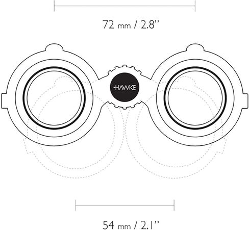 هاوكي منظار 8×32 من نيتشر تريك - اخضر in Kuwait