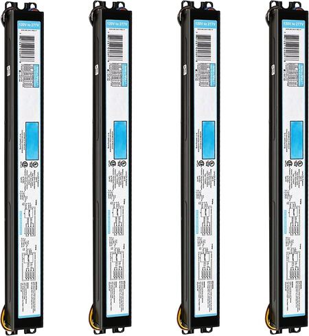 OHLECTRIC Replacement for ICN-4S54-90C-2LS-G 4 Lamp - T5 Fluorescent Electronic Ballast - 120-277 Volt - Instant Start - Standard and Energy Efficient Ballasts, UL Approved - OL- 66437 in Kuwait