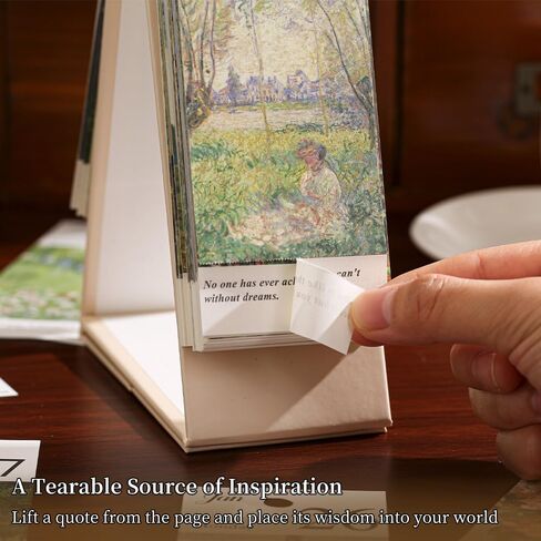 2026 calendar desk calendar 2026 January-December Calendar - Oil Painting Themes with Inspiring Quotes for Each Page, 8.7" x 4" Desk Planner for Office Home Planning & Organizing in Saudi Arabia