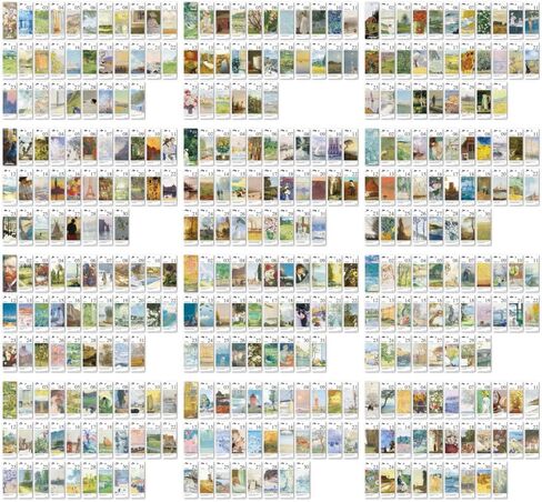 2026 calendar desk calendar 2026 January-December Calendar - Oil Painting Themes with Inspiring Quotes for Each Page, 8.7" x 4" Desk Planner for Office Home Planning & Organizing in Saudi Arabia