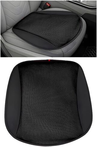 Cooling Car Front Seat Cover, 5V Leather Ventilated Cooled Summer Vehicle Seat Cushion with 3 Temp Modes, Breathable Auto Interior Seating Protector, Universal for SUV Sedan Truck (Beige) in Kuwait