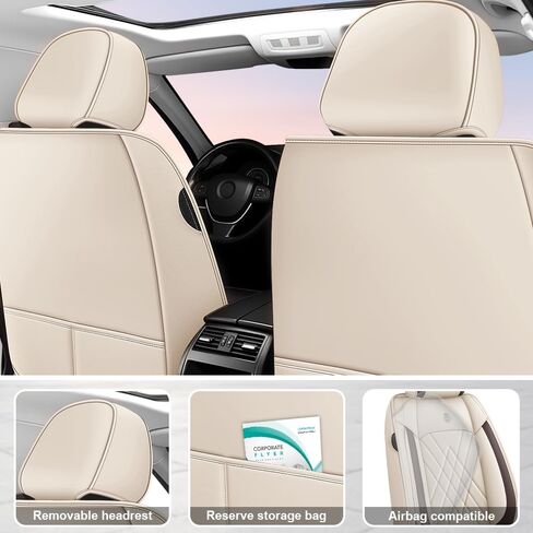 أغطية مقاعد السيارة متوافقة مع Toyota 4runner 1999-2026، ملفوفة بالكامل 360 درجة، جيب تخزين متوافق مع الوسادة الهوائية بتصميم سحاب مقاوم للتآكل وسهل التنظيف (أسود وأحمر، مجموعة كاملة) in Saudi Arabia