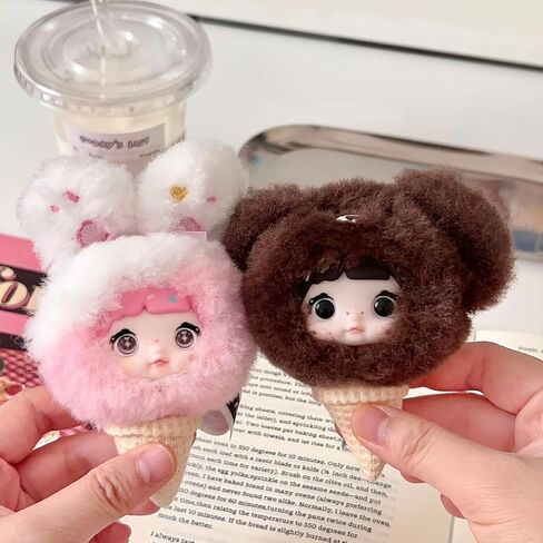 Mini Nommi Plush Mystery Box, Kawaii Nommi Sweetness 100 Series Blind Box 1PC(1 of 10 Possible Styles) Cute Figures Collectible Toys Birthday Gifts (1PC BlindBox) in Saudi Arabia