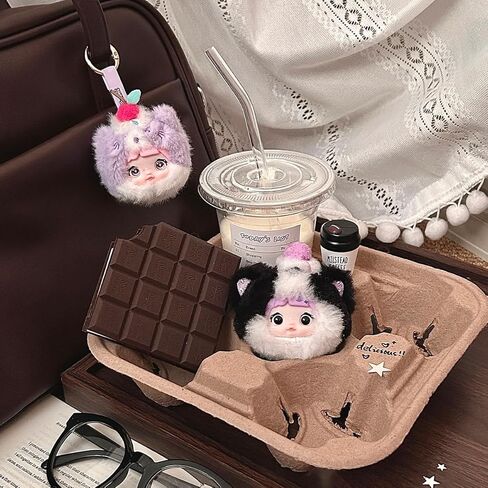 Mini Nommi Plush Mystery Box, Kawaii Nommi Sweetness 100 Series Blind Box 1PC(1 of 10 Possible Styles) Cute Figures Collectible Toys Birthday Gifts (1PC BlindBox) in Saudi Arabia