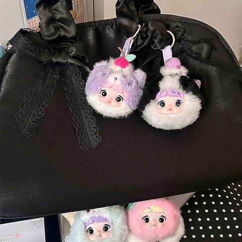 Mini Nommi Plush Mystery Box, Kawaii Nommi Sweetness 100 Series Blind Box 1PC(1 of 10 Possible Styles) Cute Figures Collectible Toys Birthday Gifts (1PC BlindBox) in Saudi Arabia