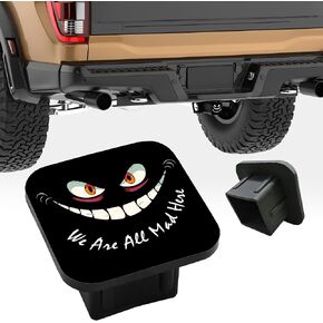 Eagle Soar Tow Hitch Cove Flutter American Flag Trailer Hitch Cover، مربع 2 بوصة غطاء قابس أنبوب الاستقبال، أغطية مطاطية لأنبوب وصلة المقطورة للشاحنات وسيارات الدفع الرباعي in Kuwait