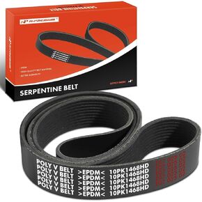 A-Premium Heavy-Duty Serpentine Drive Belt Compatible with Volvo VHD 2006-2007, VNL 2009-2017, VNX 2014-2017, VT 2009 & Mack TD700 2010-2017, Titan 2008 2010-2017, 12.1L 16.1L, 57.81 Inch in Kuwait