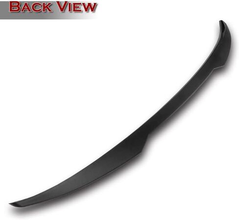 EPARTS ABS بلاستيك على شكل حرف V خلفي سبويلر غطاء صندوق السيارة سبويلر ممتد متوافق مع 2011 2012 2013 2014 2015 2016 Hyundai Elantra Sedan (أسود برايمر) in Kuwait