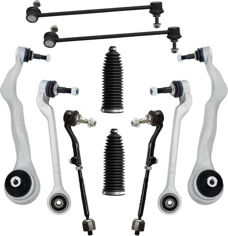 Front Lower Control Arm Kit Compatible with BMW 230i 320i 328i 328d 330e 330i 335i 340i 428i 430i 435i Ball Joints Sway Links & Outer Tie Rods Suspension in Saudi Arabia