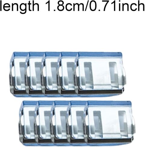 Colaxi 10Pcs Trouser Leg Fixing Clips Trouser Leg Shortening Clip, Easy to Install, Multipurpose Accessories Pants Hem Fixer in Saudi Arabia