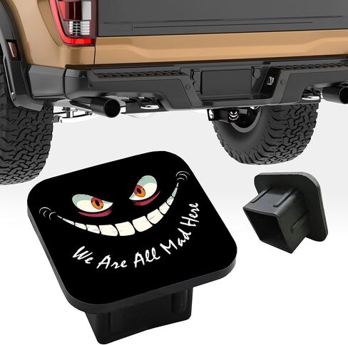 Eagle Soar Tow Hitch Cove Flutter American Flag Trailer Hitch Cover، مربع 2 بوصة غطاء قابس أنبوب الاستقبال، أغطية مطاطية لأنبوب وصلة المقطورة للشاحنات وسيارات الدفع الرباعي in Kuwait