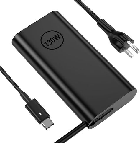 65 واط 60 واط نوع C USB C استبدال شاحن الكمبيوتر المحمول لـ Dell Latitude 5420 5430 5530 5520 5540 7420 7430 7440 7340 7530 7330 7320 XPS 13 7390 2 في 1 Chromebook 3100 سلك محول الكمبيوتر الطاقة in Kuwait