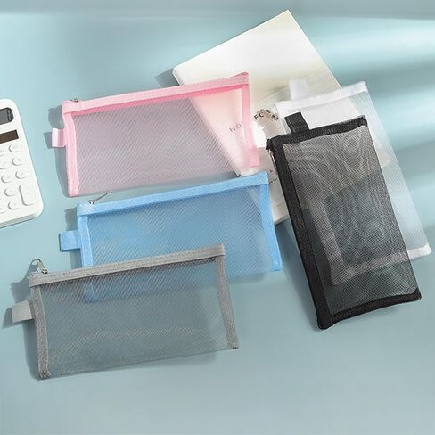 5pcs Pencil Case Pencil Pouch Stationery Storage Organizer Stationery Supplies For Home Office in Saudi Arabia