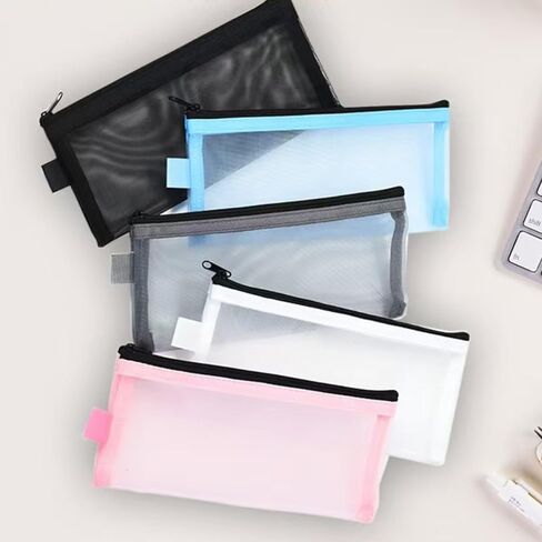 5pcs Pencil Case Pencil Pouch Stationery Storage Organizer Stationery Supplies For Home Office in Saudi Arabia