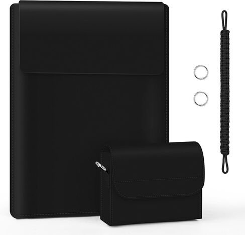 12-13.3" Laptop Sleeve, Thin PU Leather Portable Laptop Bag Compatible with MacBook Air 13 2018-2022 (M2 A2681 M1 A2337), Compatible with MacBook Pro 13 2016-2022 (M2 A2686 M1 A2338 A2251 A2289 A2159) in Saudi Arabia