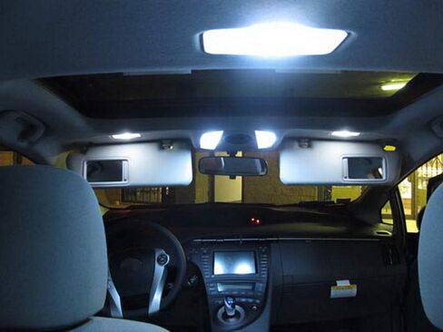 iJDMTOY Premium SMD LED Lights مجموعة داخلية متوافقة مع 2008-up Smart Fortwo، أبيض زينون in Saudi Arabia