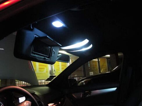 iJDMTOY Premium SMD LED Lights مجموعة داخلية متوافقة مع 2008-up Smart Fortwo، أبيض زينون in Saudi Arabia