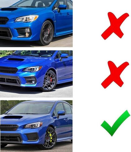 iJDMTOY White/Amber Dynamic Sequential Flash Switchback LED Daytime Running Lights Non-Fog Version Bezels Compatible with 2018-2021 Subaru WRX/WRX STI in Saudi Arabia