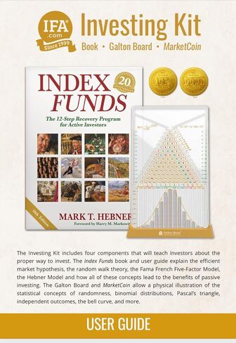 Investing Kit: Index Funds Book, Galton Board and MarketCoin in Saudi Arabia