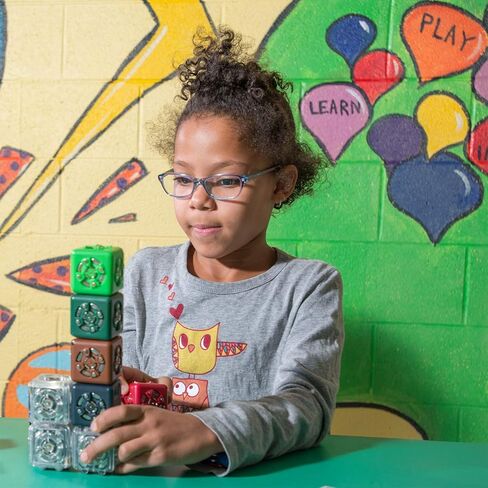 كتل الروبوتات المعيارية Cubelets - مكعب روبوت عتبة Cubelets لمجموعة الروبوتات المنزلية STEM - للأعمار من 4 سنوات فما فوق in Saudi Arabia
