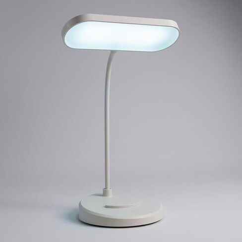 Desk Lamp, Eye-Caring LED for Students, Touch Dimmable, 3 Color Modes, USB-C Rechargeable, Flexible Gooseneck with Phone Holder, Study & Reading Lamp for Dorm/Office/Home in Saudi Arabia