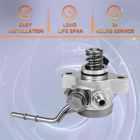 PAPAPARTS High Pressure Fuel Pump 16790-5PC-H02 Compatible with Honda Accord 2018-2021, for Honda Civic 2017-2020, CR-V 2017-2021 1.5L L4 Turbocharged, High Pressure Pump Replace # 16790-5PC-H01 in Saudi Arabia