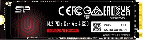 Silicon Power 1TB UD90 NVMe 4.0 Gen4 PCIe M.2 SSD R/W up to 5,000/4,800 MB/s (SP01KGBP44UD9005) in Kuwait