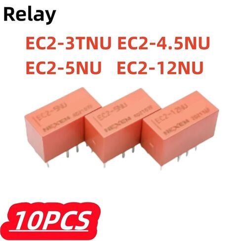 10 قطعة/الوحدة EC2-5NU EC2-12NU EC2-4.5NU EC2-3TNU DIP-8 إشارة التتابع 2A DPDT EC2(EC2-5NU) in Saudi Arabia