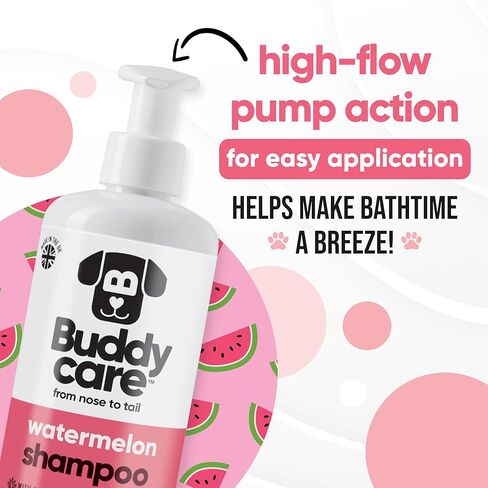 Shed Control Dog Shampoo by Buddycare | Aloe & Lemongrass Scented | with Aloe Vera and Pro Vitamin B5 (16.90oz) in Kuwait